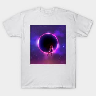 Disappear in a black hole T-Shirt